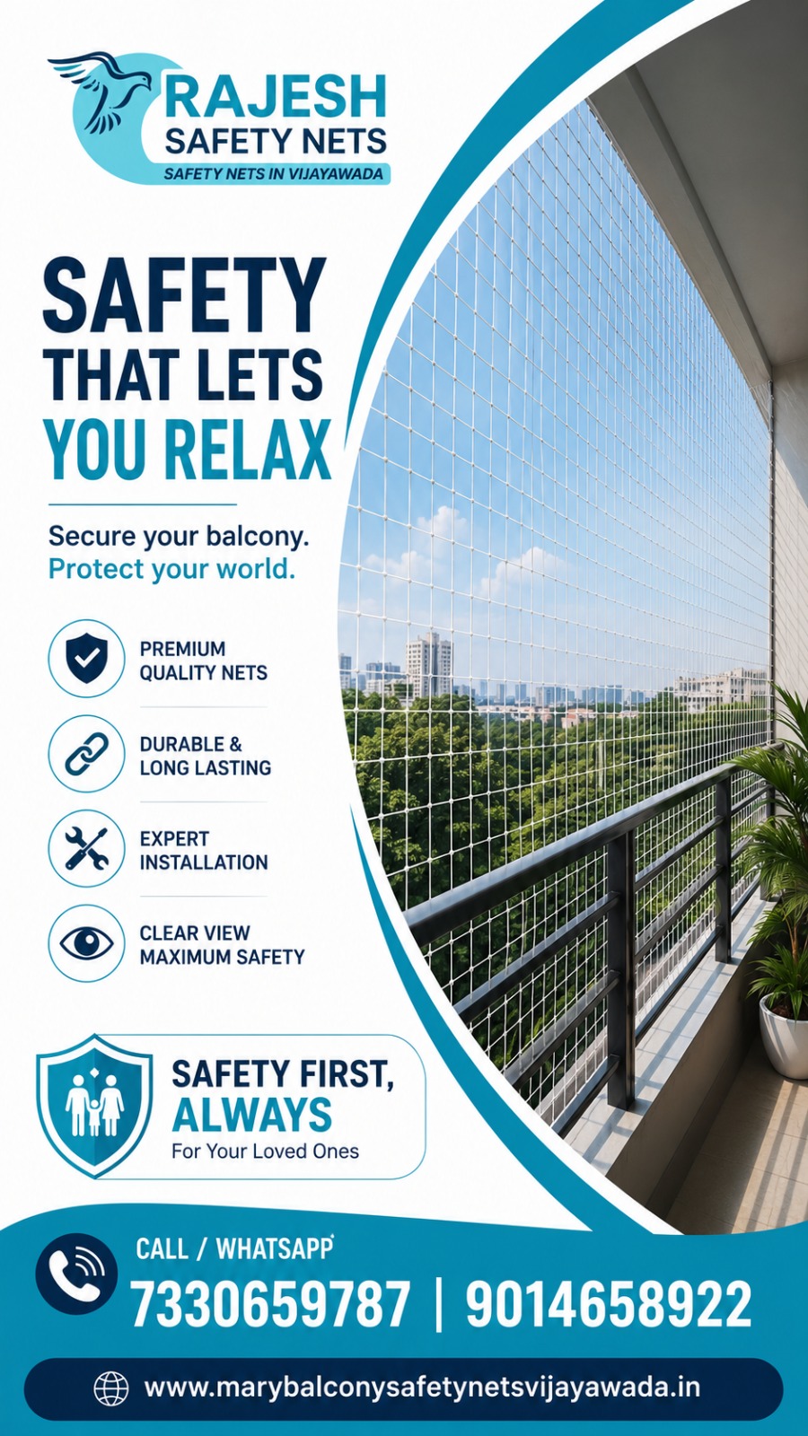 Rajesh Safety Nets Vijayawada